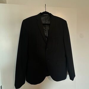H&M Men’s Blazer Black 44R Brand New
